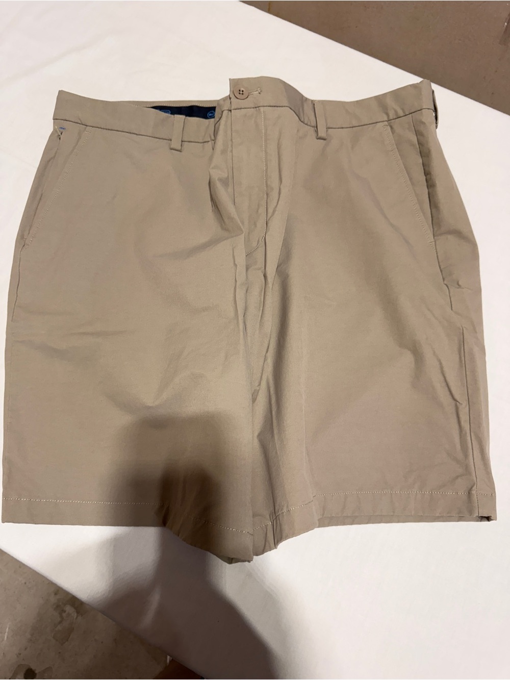 Vineyard Vines Khaki Flat-Front Men's Shorts